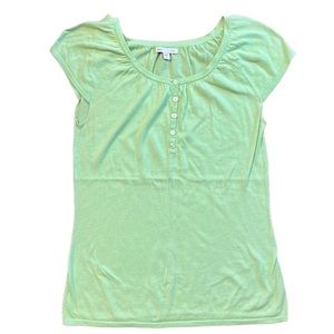 Gap Green Short Sleeved Thin Sweater Size M